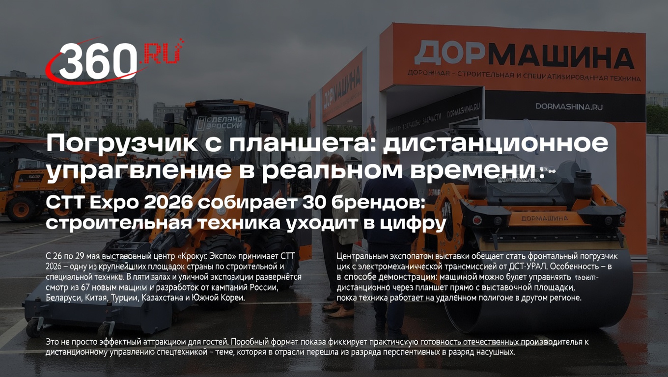 Погрузчик с планшета: дистанционное управление в реальном времени